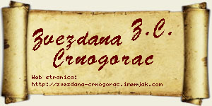 Zvezdana Crnogorac vizit kartica